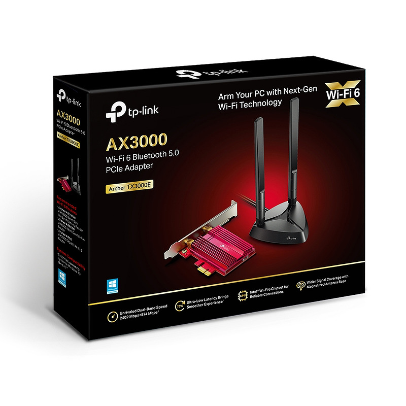 TP-Link Archer TX3000E Intern WLAN / Bluetooth 2402 Mbit/s - Billede 3